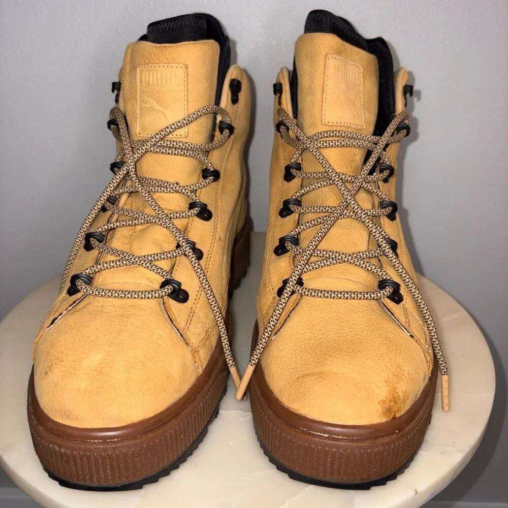PUMA Ren boot Tan suede size 13